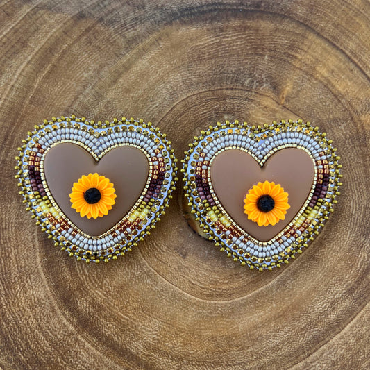 🤎Olive & Brown Hearts