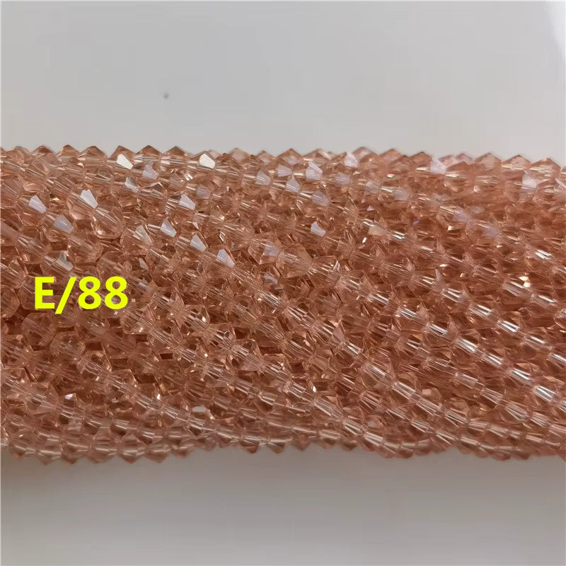 3mm Bicone Crystal Glass Beads