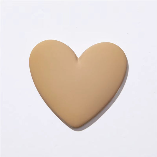 Brown Large Heart Center
