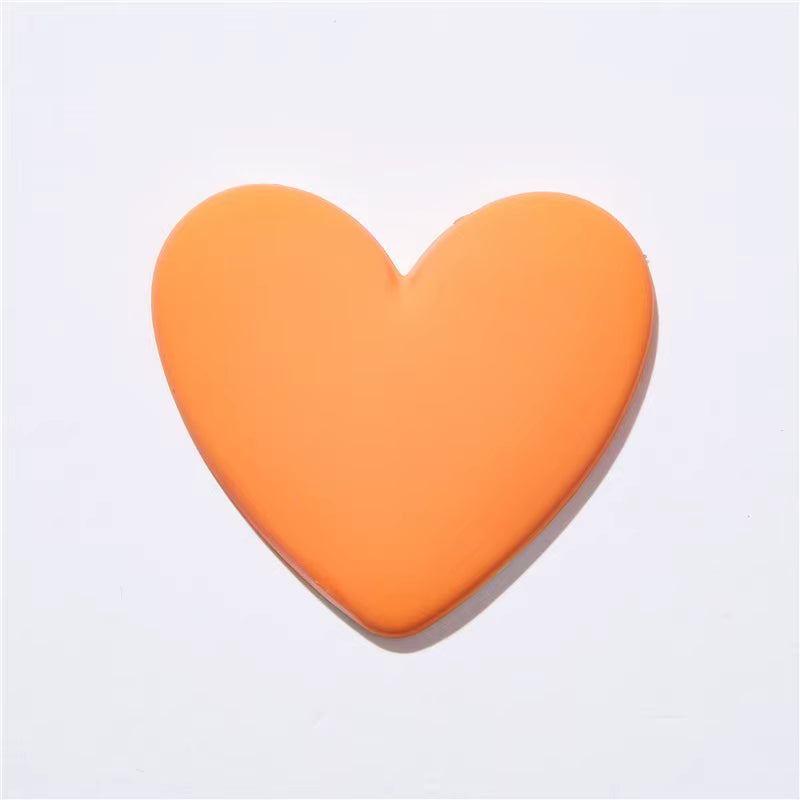 Orange Large Heart Center