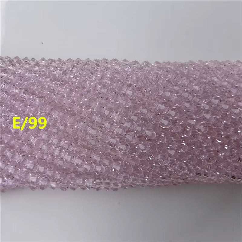 3mm Bicone Crystal Glass Beads