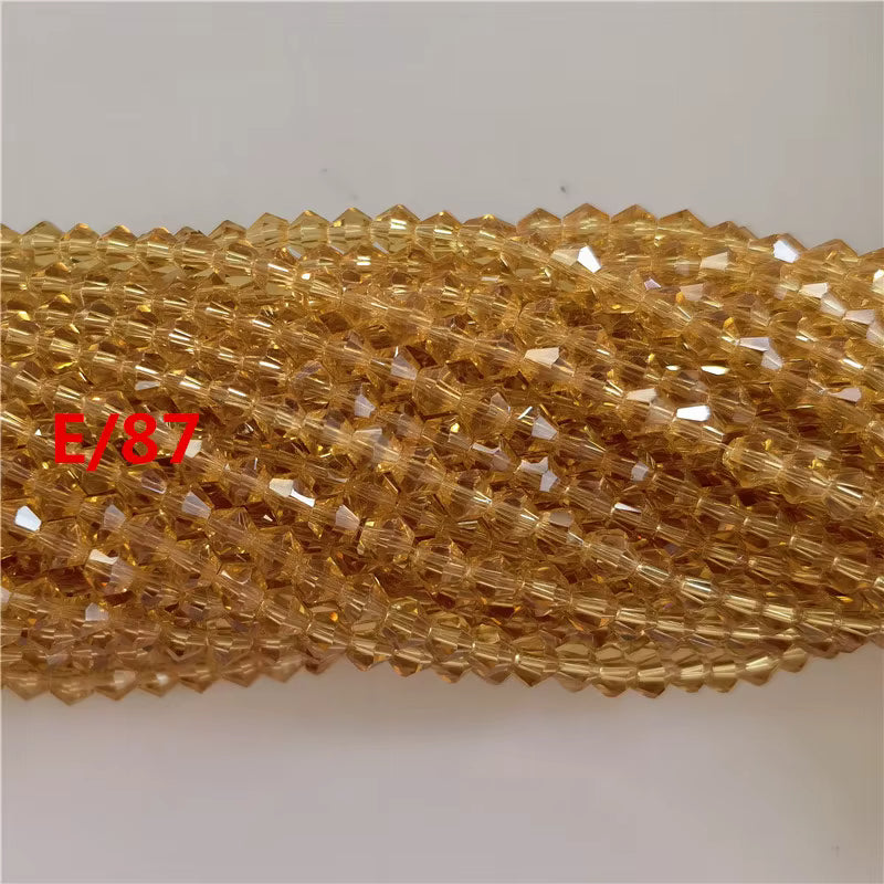 3mm Bicone Crystal Glass Beads