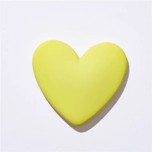 Yellow Large Heart Center