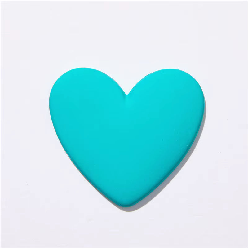 Turquoise Large Heart Center