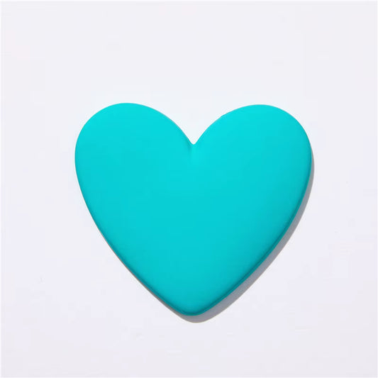 Turquoise Large Heart Center