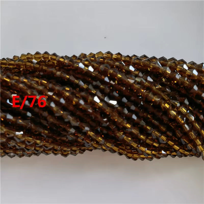 3mm Bicone Crystal Glass Beads