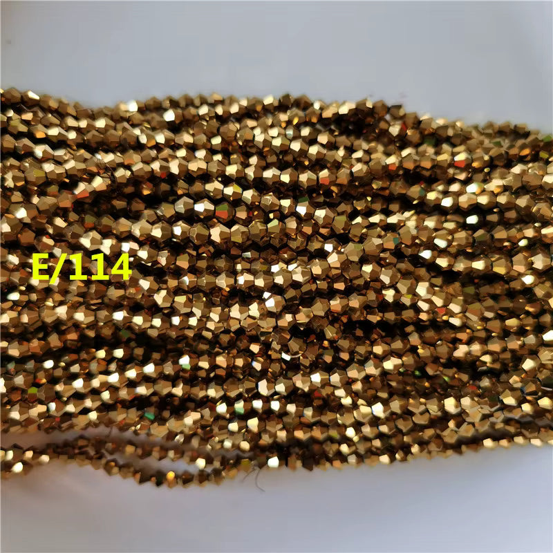 3mm Bicone Crystal Glass Beads