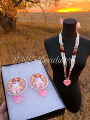 Pink Conch Shell 🎀 Large Set