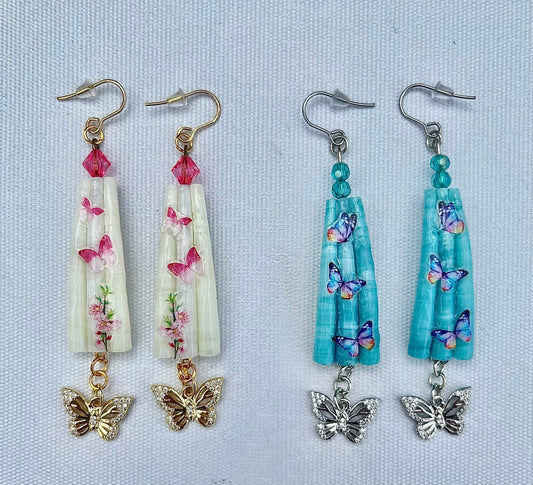 Talia Gone - Dentalium Shell Earrings