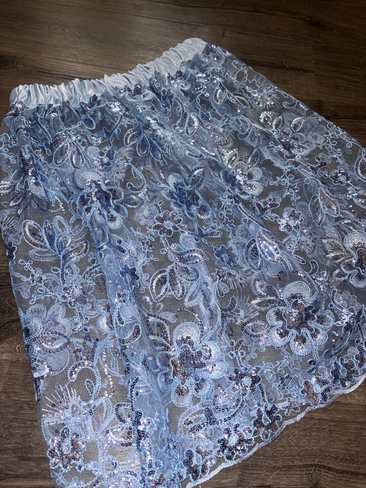 Acâhkosko Works - Blue Overlay Removable Skirt (M-XL)