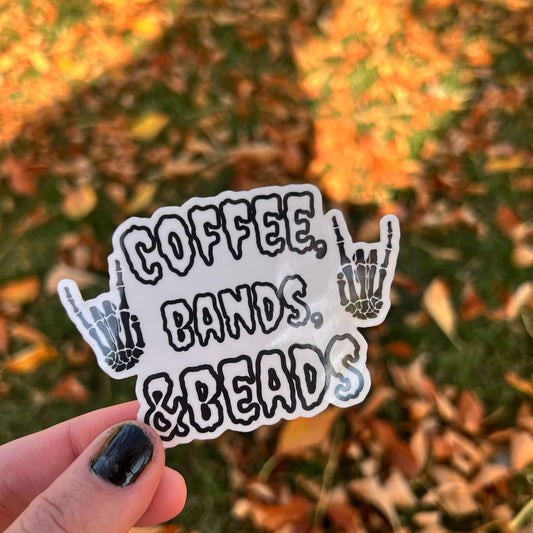 Sticker - Coffee Bands & Beading