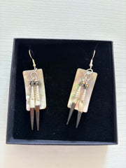 BlueRock Beads - Shell/Quill Earrings