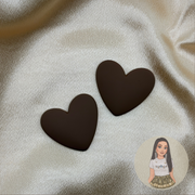 🤎Dark Mocha Large Heart Center