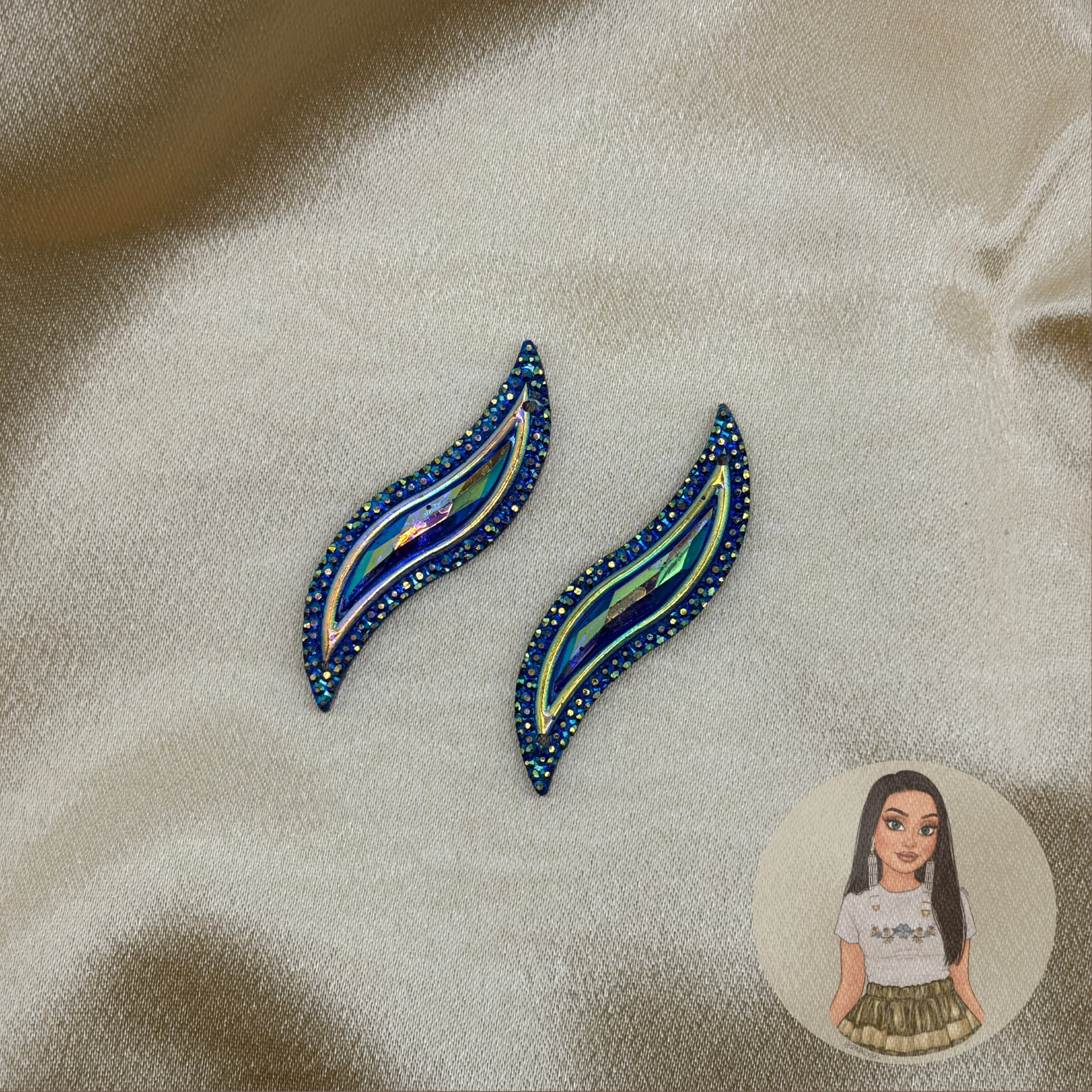 Peacock 14x47mm Celestial Royal Blue AB