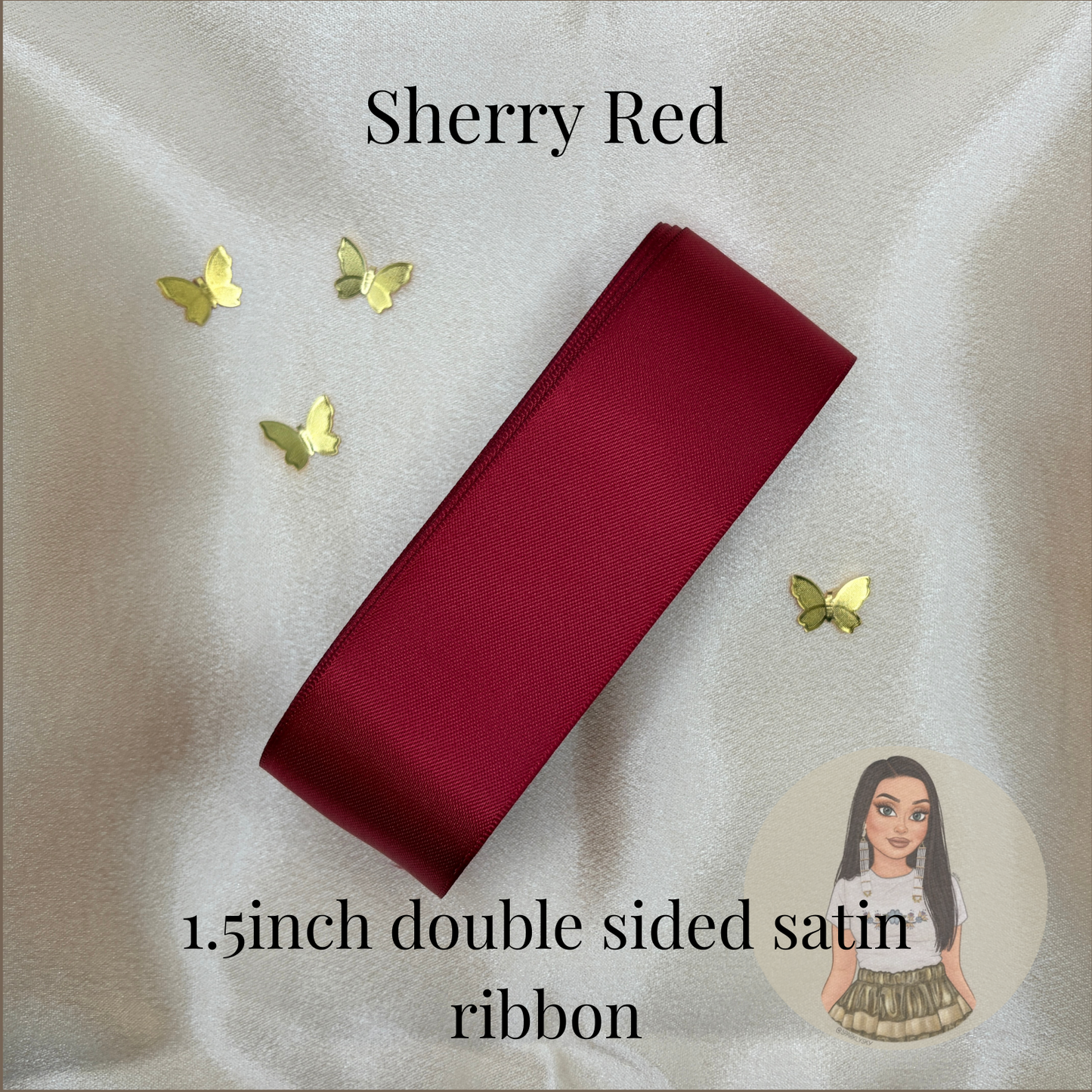 1.5in Sherry Red