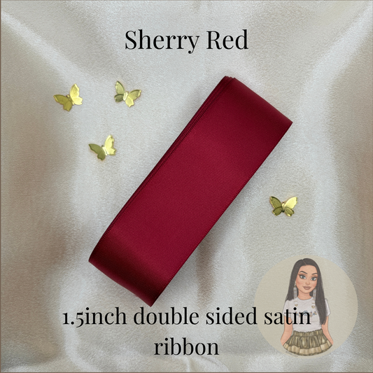1.5in Sherry Red
