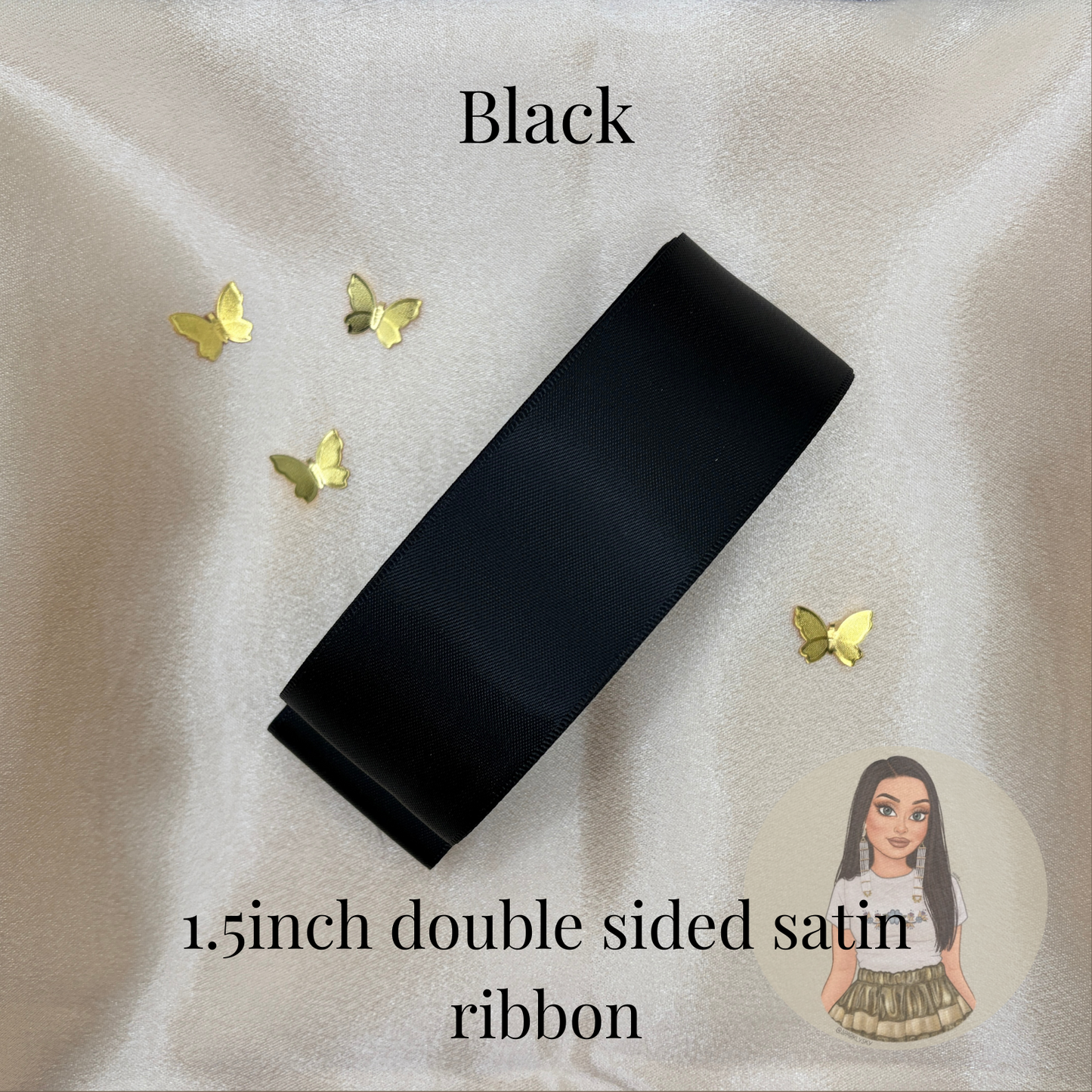 1.5in Black
