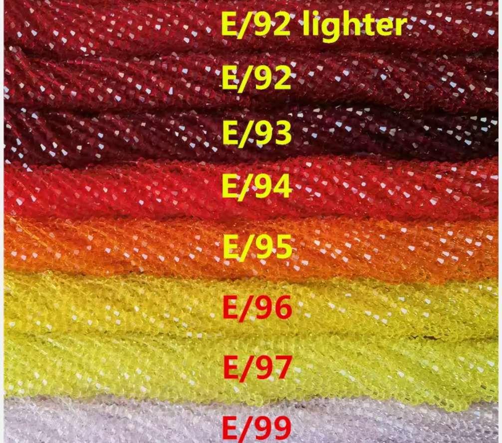 3mm Bicone Crystal Glass Beads