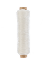 Gudebrod Sinew Bobbin 60ft (20yd) White 5ply 70lb test made in USA