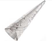 25 Pack - Jingle Cones 64mm ALUMINUM