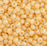 Czech Seed Bead 11/0 Vial Opaque Ivory Pearl apx23g