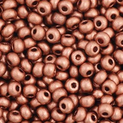 Czech Seed Bead 11/0 Vial Metallic Light Copper apx23g