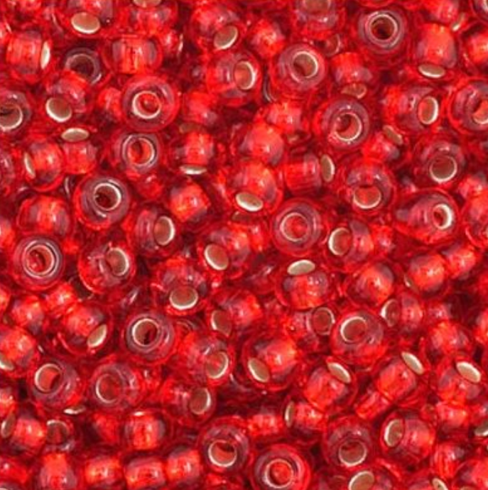 Czech Seed Bead 11/0 Vial S/L Light Red apx23g