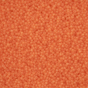 Czech Seed Bead 11/0 Vial Alabaster Orange Solgel apx23g