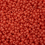 Czech Seed Bead 11/0 Vial Terra Intensive Orange apx25g