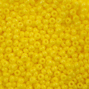 Czech Seed Bead 11/0 Vial Terra Intensive Yellow apx23g