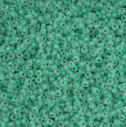 Czech Seed Bead 11/0 Vial C/L Mint Terra Matt apx23g