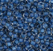 Czech Seed Bead 11/0 Vial C/L Blue apx23g