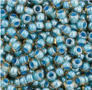 Czech Seed Bead 11/0 Vial Crystal C/L Light Blue apx23g