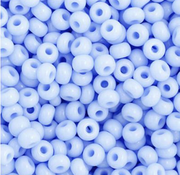 Czech Seed Bead 11/0 Vial Opaque Powder Blue apx23g