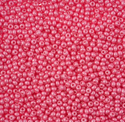 Czech Seed Bead 11/0 Vial PermaLux Dyed Chalk Light Pink apx23g