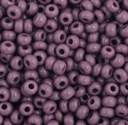 Czech Seed Bead 11/0 Vial Opaque Dark Mauve apx23g