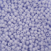 Czech Seed Bead 11/0 Vial Opaque Natural Lilac apx27g