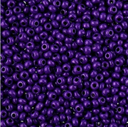 Czech Seed Bead 11/0 Vial Terra Intensive Purple apx25g