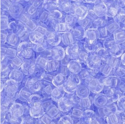 Czech Seed Bead 11/0 Vial Transparent Tanzanite Dyed apx23g