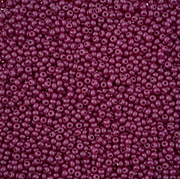 Czech Seed Bead 11/0 Vial PermaLux Dyed Chalk Purple apx23g