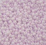 Czech Seed Bead 11/0 Vial Opaque Natural Pink Luster apx23g