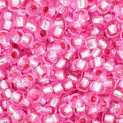 Czech Seed Bead 11/0 Vial S/L Rosaline Dyed apx23g