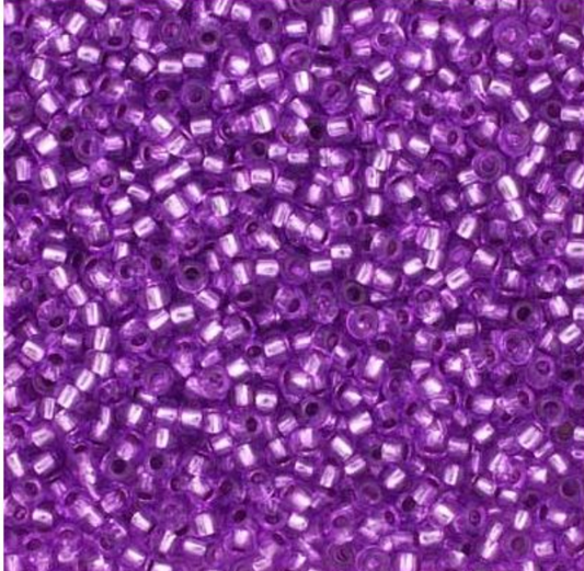 Czech Seed Bead 11/0 Vial S/L Pink Dyed apx23g