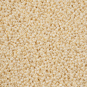 Czech Seed Beads 11/0 Cut apx 13g vial Opaque Pearl Eggshell