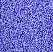 Czech Seed Beads 11/0 Cut apx 13g vial Opaque Pale Blue