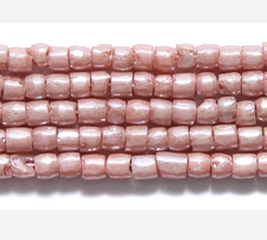 CZ Seed Bead 3-cut Terra Sfinx Rose