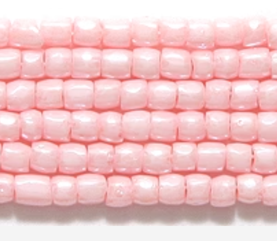 CZ Seed Bead 3-cut Solgel Blush 9/0