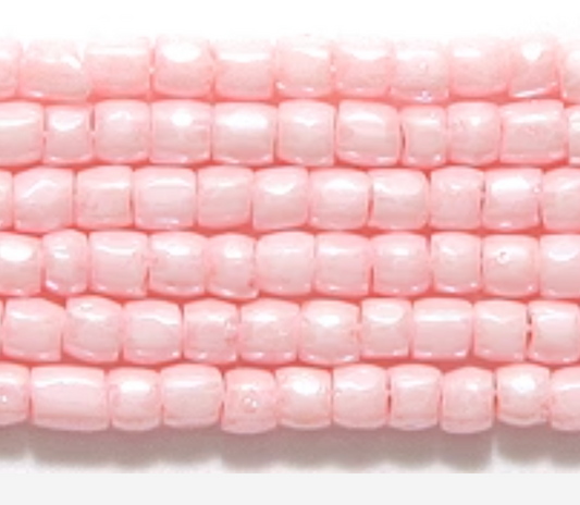 CZ Seed Bead 3-cut Solgel Blush 9/0