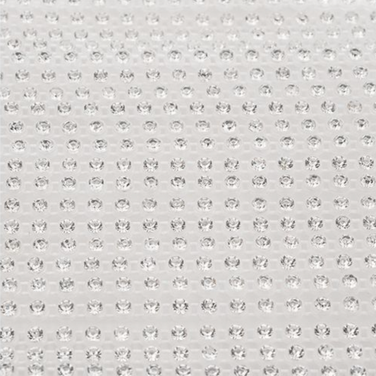 Crystal Lane DIY Rhinestone Banding 10yds 1row ss8 Transparent Casing/ Crystal