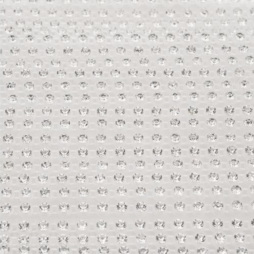 Crystal Lane DIY Rhinestone Banding 10yds 1row ss8 Transparent Casing/ Crystal
